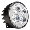 Spot pour tracteurs BLACK LED/20W/10-30V IP69 5700K arrondi