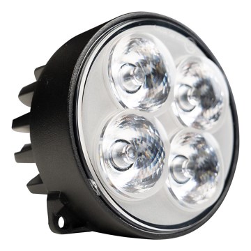 Spot pour tracteurs BLACK LED/20W/10-30V IP69 5700K arrondi