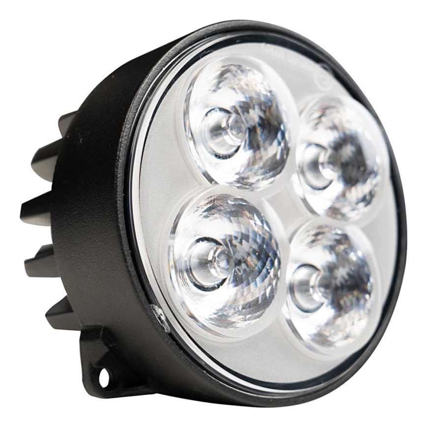 Spot pour tracteurs BLACK LED/20W/10-30V IP69 5700K arrondi
