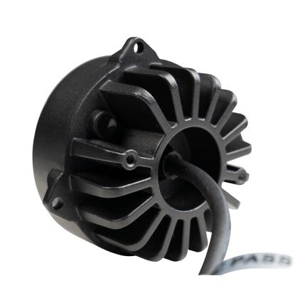 Spot pour tracteurs BLACK LED/20W/10-30V IP69 5700K arrondi