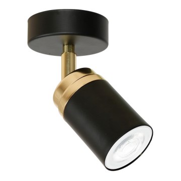 Spot RENO 1xGU10/60W/230V noir/or
