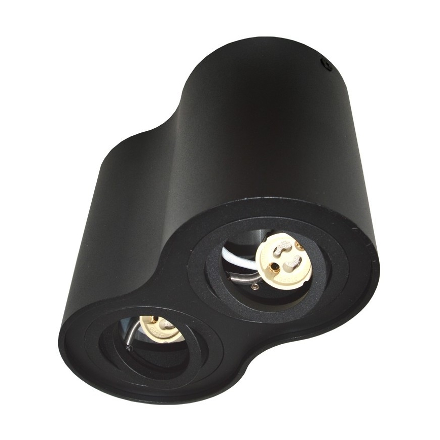 Spot SIROCO 2xGU10/30W/230V noir