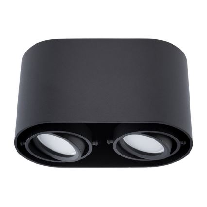 Spot SIROK 2xGU10/30W/230V noir