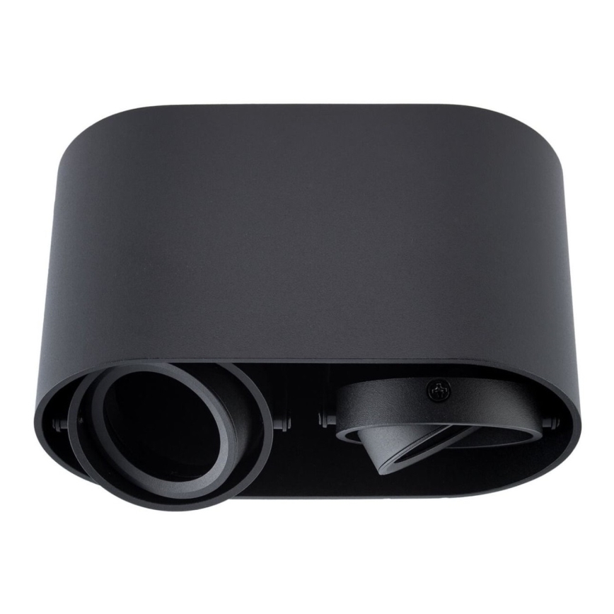 Spot SIROK 2xGU10/30W/230V noir