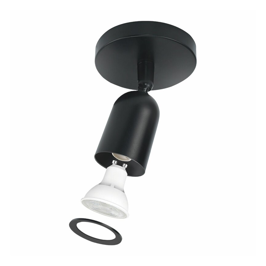 Spot SOLIS 1xGU10/6W/230V noir