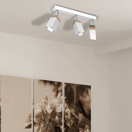 Spot SOLO 3xGU10/MR11/40W/230V blanc