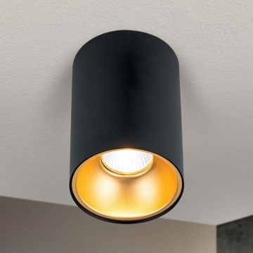 Spot STARLIGHT 1x GU10/50W/230V noir/doré