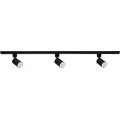 Spot sur rail ALTEAR 3xGU10/10W/230V 1m noir