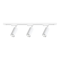 Spot sur rail MICA 3xGU10/10W/230V blanc/chrome mat