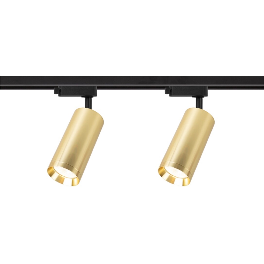 Spot sur rail MICA 4xGU10/10W/230V doré/noir