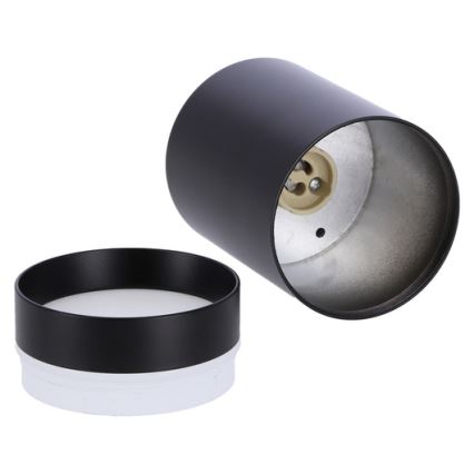 Spot TUBA 1xGU10/15W/230V noir