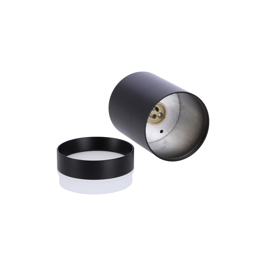 Spot TUBA 1xGU10/15W/230V noir