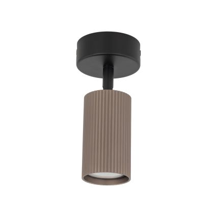 Spot TUNE 1xGU10/10W/230V noir/marron