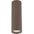 Spot TUNE M 1xGU10/10W/230V 17 cm marron