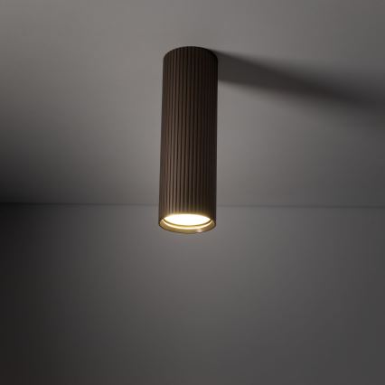 Spot TUNE M 1xGU10/10W/230V 17 cm marron