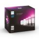 Starter pack Philips Hue WHITE AND COLOR AMBIANCE 3xE27/9W 2000-6500K + appareil d