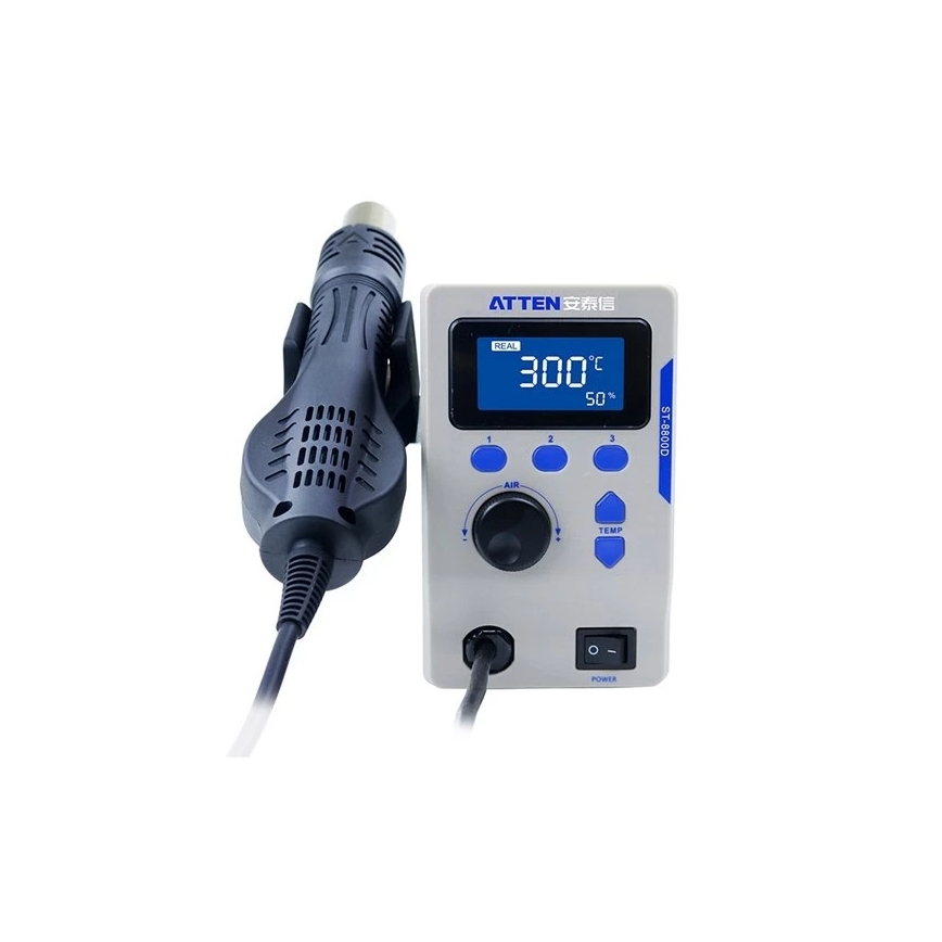 Station à air chaud avec écran LCD 800W/230V