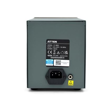 Station d'air chaud et de soudage avec écran LCD 800 W/230 V