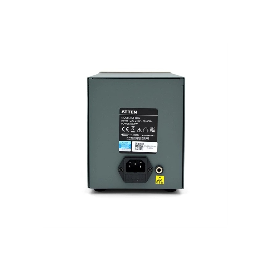 Station d'air chaud et de soudage avec écran LCD 800 W/230 V