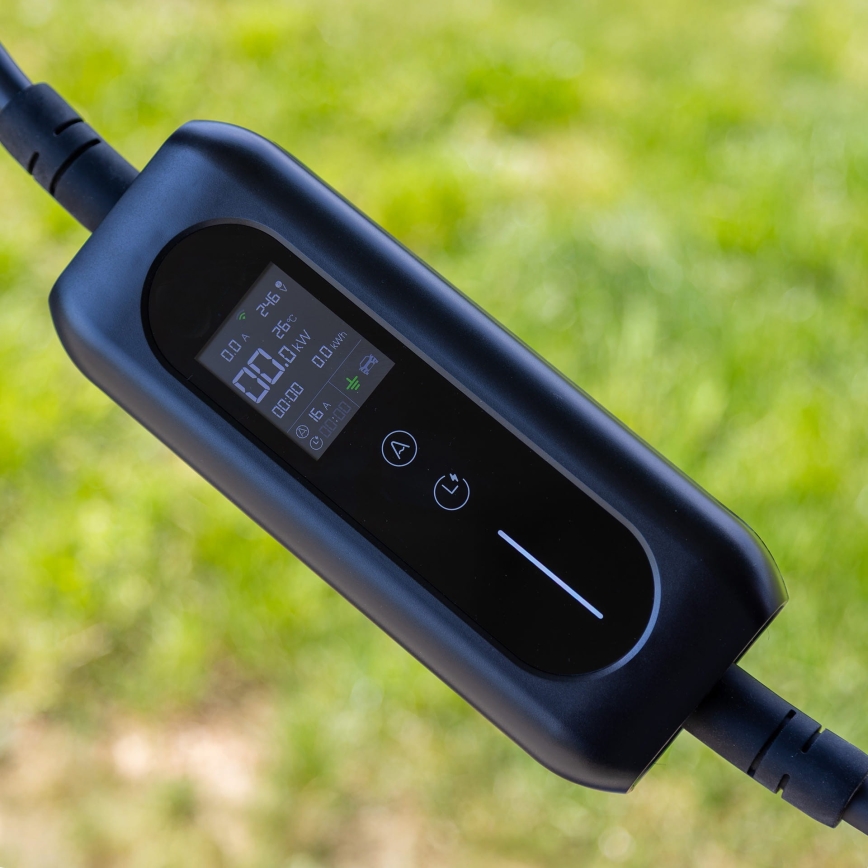 Station de charge pour voitures électriques type 2 5 m 11kW 16A IP54 Tuya