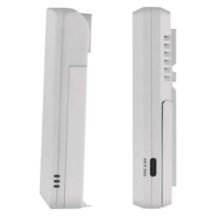 Station météo 5V 2xAAA + 2xAAA noire