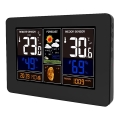 Station météo avec écran LCD couleur 2xAA/5V + 2xAA Wi-Fi Tuya