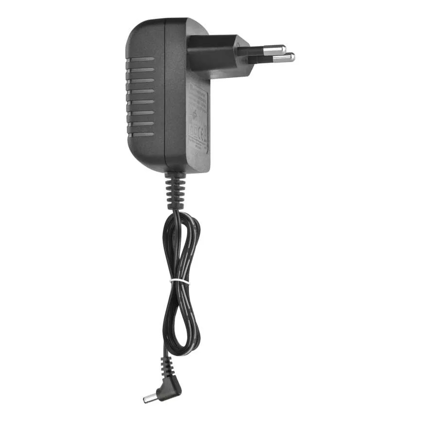 Station météo avec écran LCD couleur et réveil, alimentation 5V, 3xAAA + 2xAA, noir