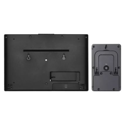 Station météo sans fil avec réveil 3xAAA/5V + 2xAAA noir