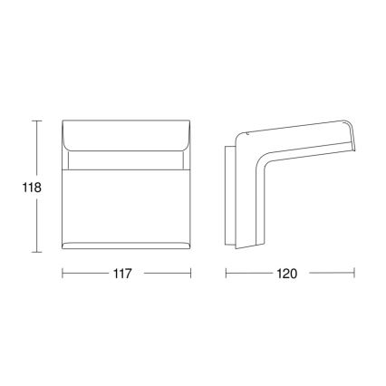 STEINEL 007577 - Détecteur de mouvement extérieur iHF 3D blanc IP54