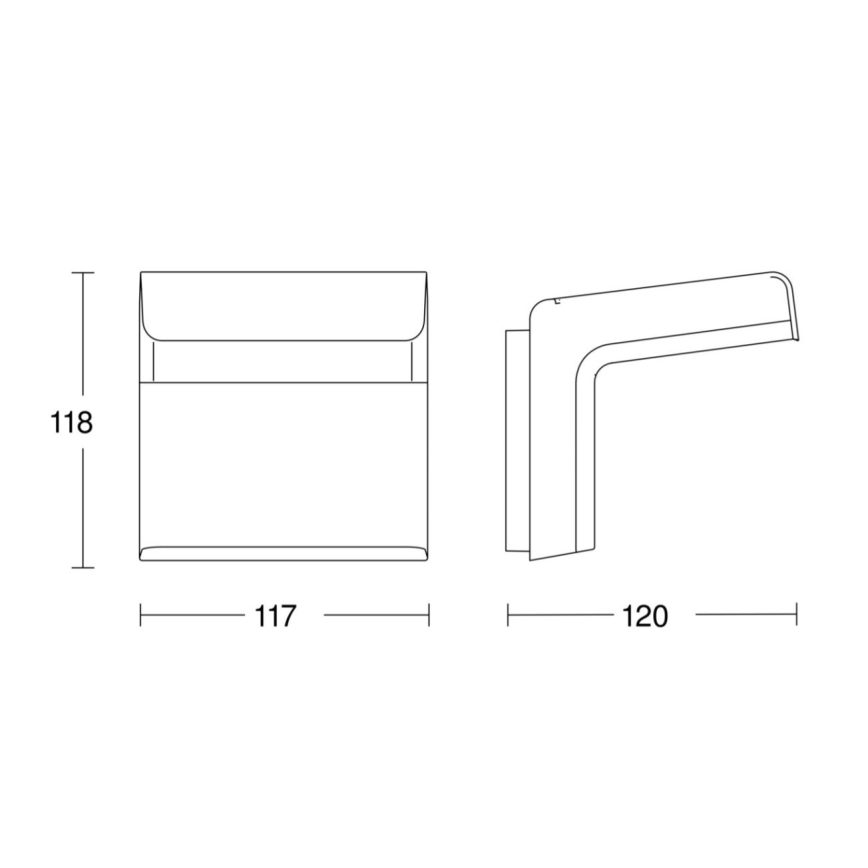 STEINEL 007577 - Détecteur de mouvement extérieur iHF 3D blanc IP54