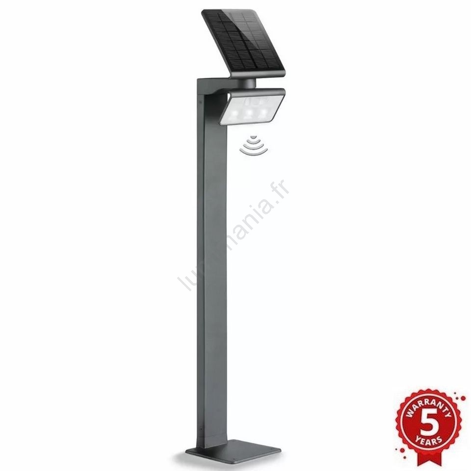 Lampadaire Solaire Steinel XSolar L-S – LED Avec Détecteur, Pour Extérieur (neuf)