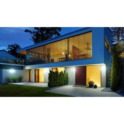 Steinel 012076 - Applique murale extérieure avec capteur XLED curved LED/10,5W/230V