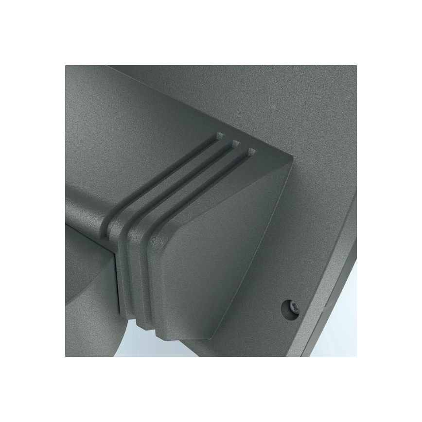 Steinel 012076 - Applique murale extérieure avec capteur XLED curved LED/10,5W/230V