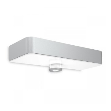Steinel 052652 - Luminaire solaire avec un détecteur XSolar SOL-O LED/1,5W 2x2000mAh IP44 argenté