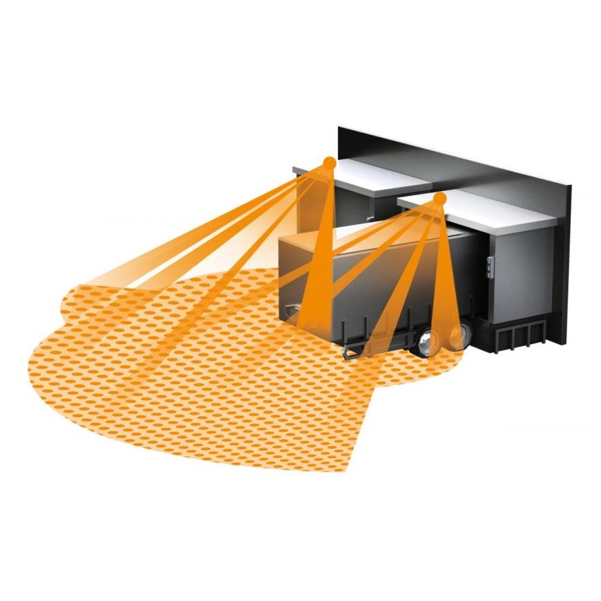 Steinel 056636 - Détecteur de mouvement SensIQ IP54 anthracite + télécommande
