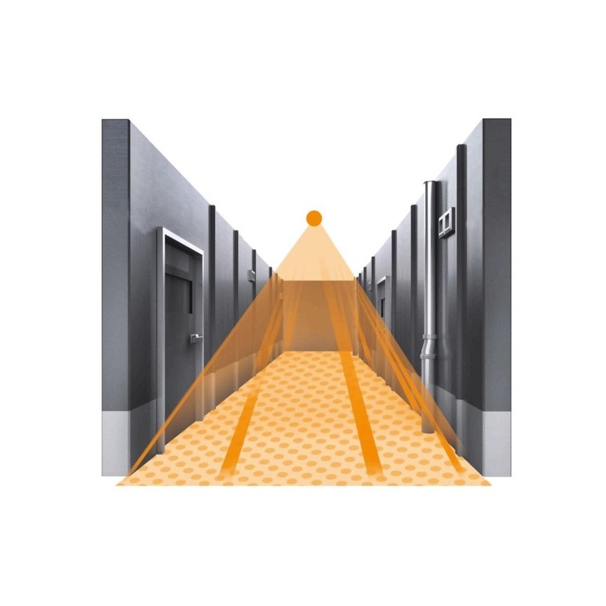 Steinel 057305 - Détecteur de mouvement IS 345 DALI-2 IPD rond blanc