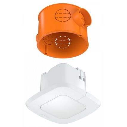 Steinel 057510 - Détecteur de présence IR Quattro SLIM XS 4m DALI-2 blanc