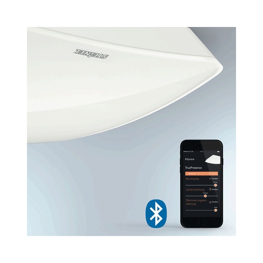 STEINEL 057916 - Détecteur de mouvement extérieur TRUE PRESENCE COM1 IP54