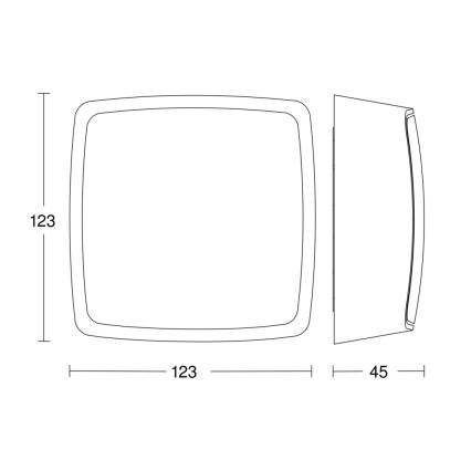 Steinel 057930 - Détecteur de présence TRUE PRESENCE COM2 blanc IP54