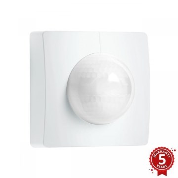 Steinel 058135 - Détecteur de mouvement IS 3180 V3 KNX IP54 carré blanc