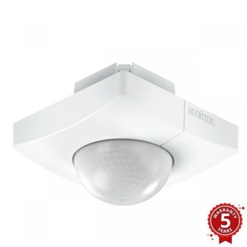 Steinel 058265 - Détecteur de mouvement IS 345 V3 KNX carré blanc