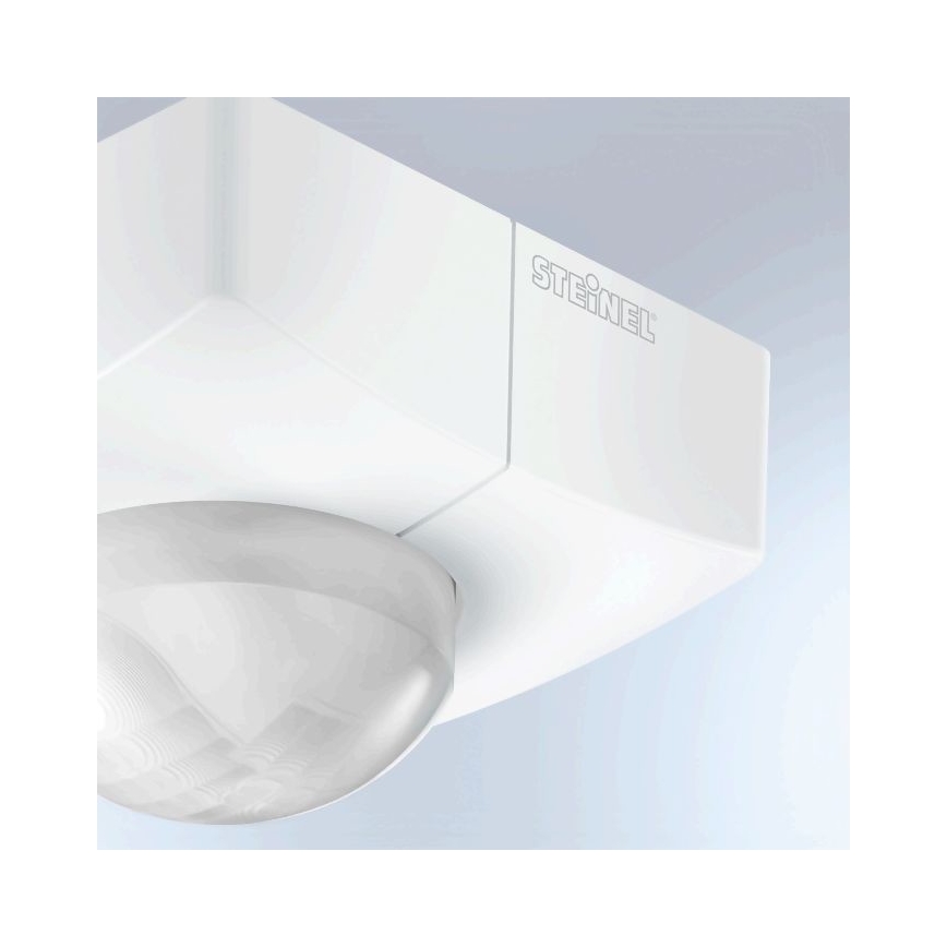 Steinel 058296 - Détecteur de mouvement IS 345 MX Highbay V3 KNX IP54 carré blanc