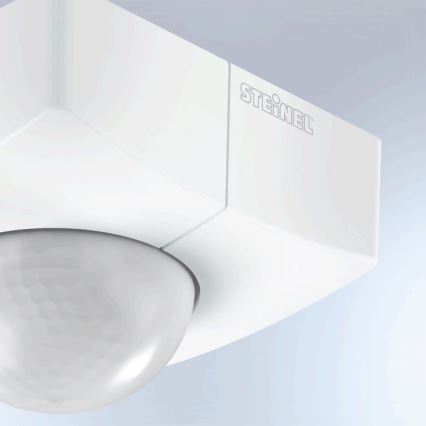 Steinel 058364 - Détecteur de mouvement IS 3360 MX Highbay V3 KNX IP54 carré blanc