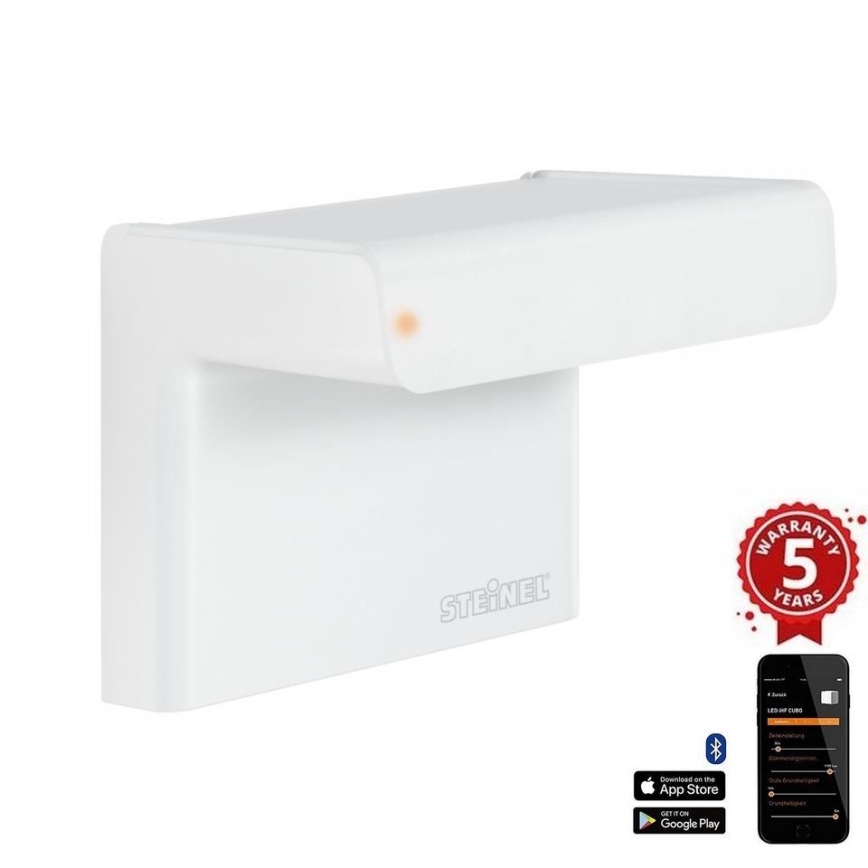 Steinel 059644 - Détecteur de mouvement iHF 3D KNX IP54 blanc