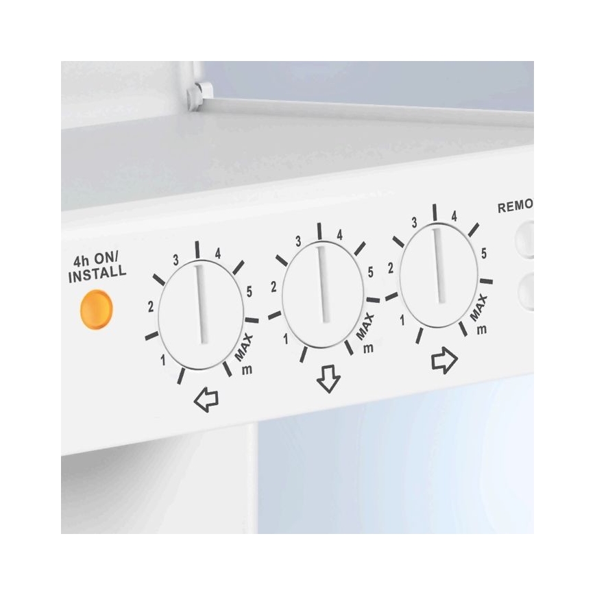Steinel 066222 - Détecteur de mouvement extérieur iHF 3D IP54 blanc