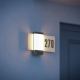 Steinel 067205 - Numéro de maison LED avec détecteur L270SC LED/7,8W/230V IP44
