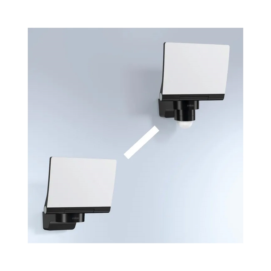 Steinel 068097 - Projecteur LED XLED PRO 240 LED/19,3W/230V IP44 3000K noir