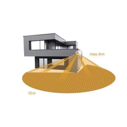 Steinel 068110 - Projecteur avec détecteur XLED PRO LED/20W/230V 3000K IP44 noir