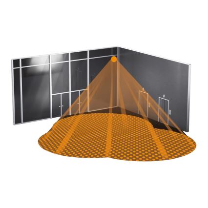 Steinel 068554 - Détecteur de mouvement IS 3360 40m COM1 rond noir