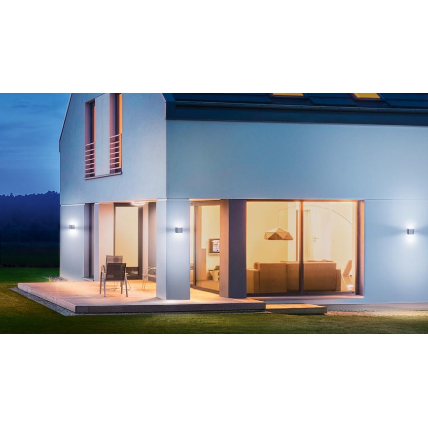 Steinel 079277 - Applique murale d'extérieur L840 C LED/9,1W/230V IP44 anthracite